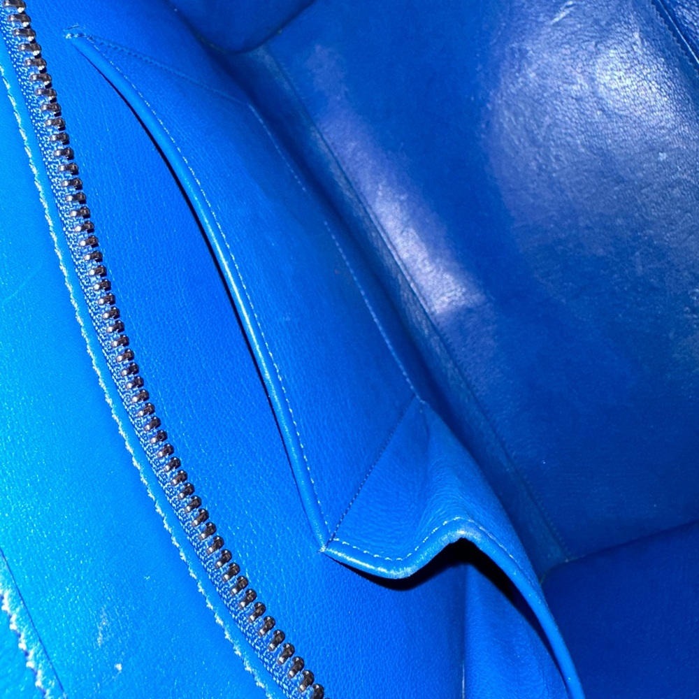 Celine Cobalt Blue Luggage Bag - Picture 5 of 9
